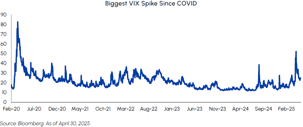 Biggest VIX Spike Since COVID